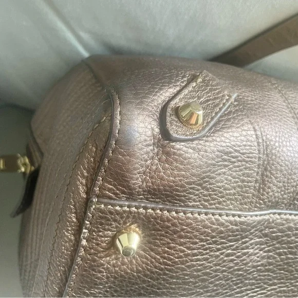 Juicy Couture Copper Leather Handbag - Picture 7 of 12